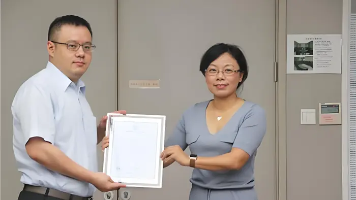 Qiansheng Ağır Sanayi, Küresel Güveni Güçlendiren ISO 9001 Sertifikasını Aldı